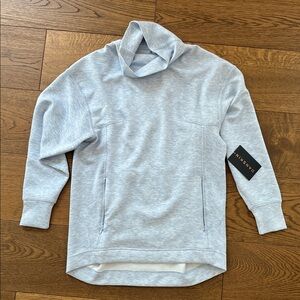 NWT Danskin Scuba Cowl Tunic XS Heathered Blue